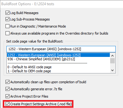 Buildplus create registry archive.PNG